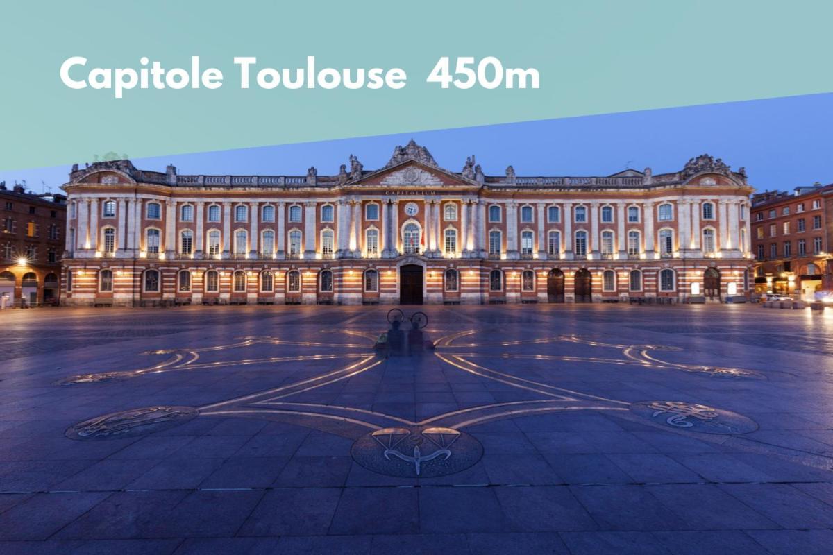 Elegant Hypercentre Au Coeur De Toulouse Leilighet Eksteriør bilde